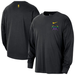 Denver Nuggets 2025/26 City Edition Remix Essential Logo Long Sleeve T-Shirt sale - Black | Nike online