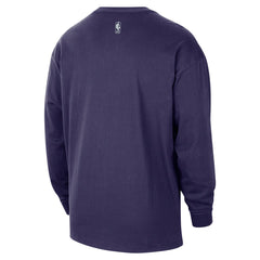 Sacramento Kings 2025/26 City Edition Remix Essential Logo Long Sleeve T-Shirt - Purple | Nike discount