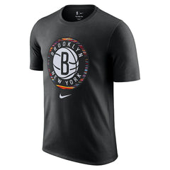 Brooklyn Nets 2025/26 City Edition Remix Essential Logo T-Shirt - Black | Nike online