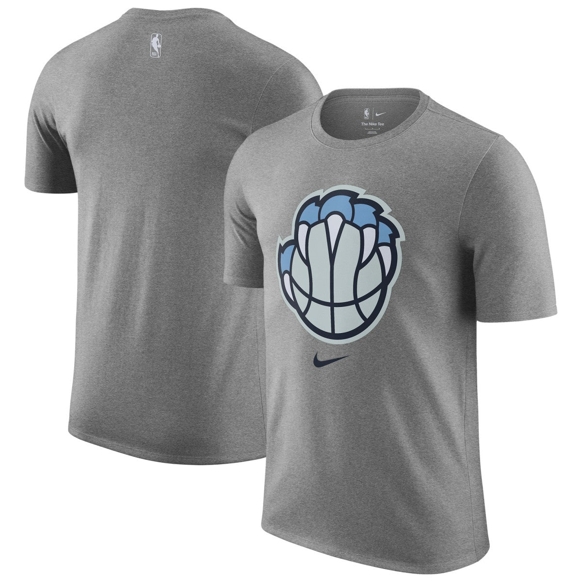 Memphis Grizzlies 2025/26 City Edition Remix Essential Logo T-Shirt - Heather Gray | Nike on sale