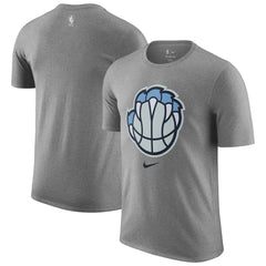 Memphis Grizzlies 2025/26 City Edition Remix Essential Logo T-Shirt - Heather Gray | Nike on sale