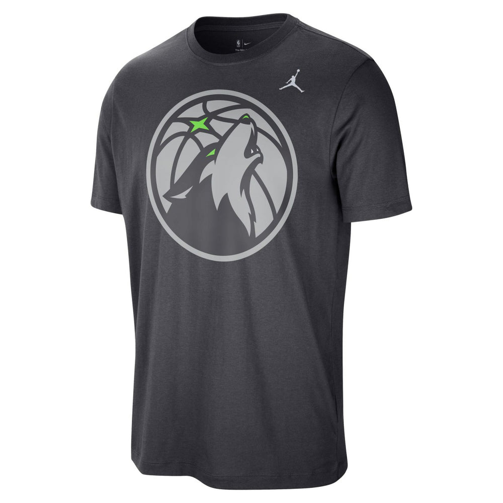 Minnesota Timberwolves Jordan Brand Statement Edition Essential T-Shirt - Anthracite outlet