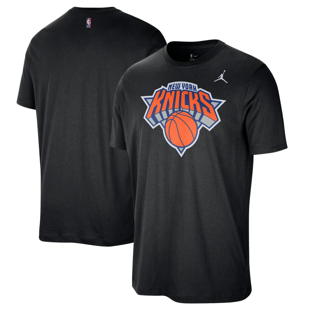New York Knicks Jordan Brand Statement Edition Essential T-Shirt - Black cheap