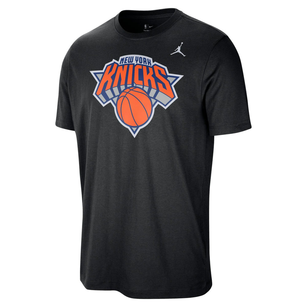 New York Knicks Jordan Brand Statement Edition Essential T-Shirt - Black cheap