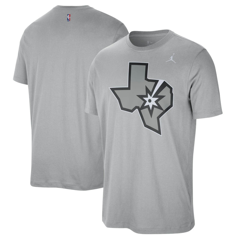 San Antonio Spurs Jordan Brand Statement Edition Essential T-Shirt - Silver outlet