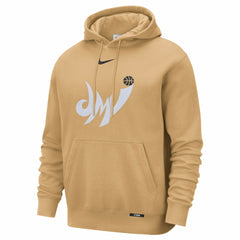 Washington Wizards 2025/26 City Edition Essential Logo Remix Hoodie - Gold | Nike online