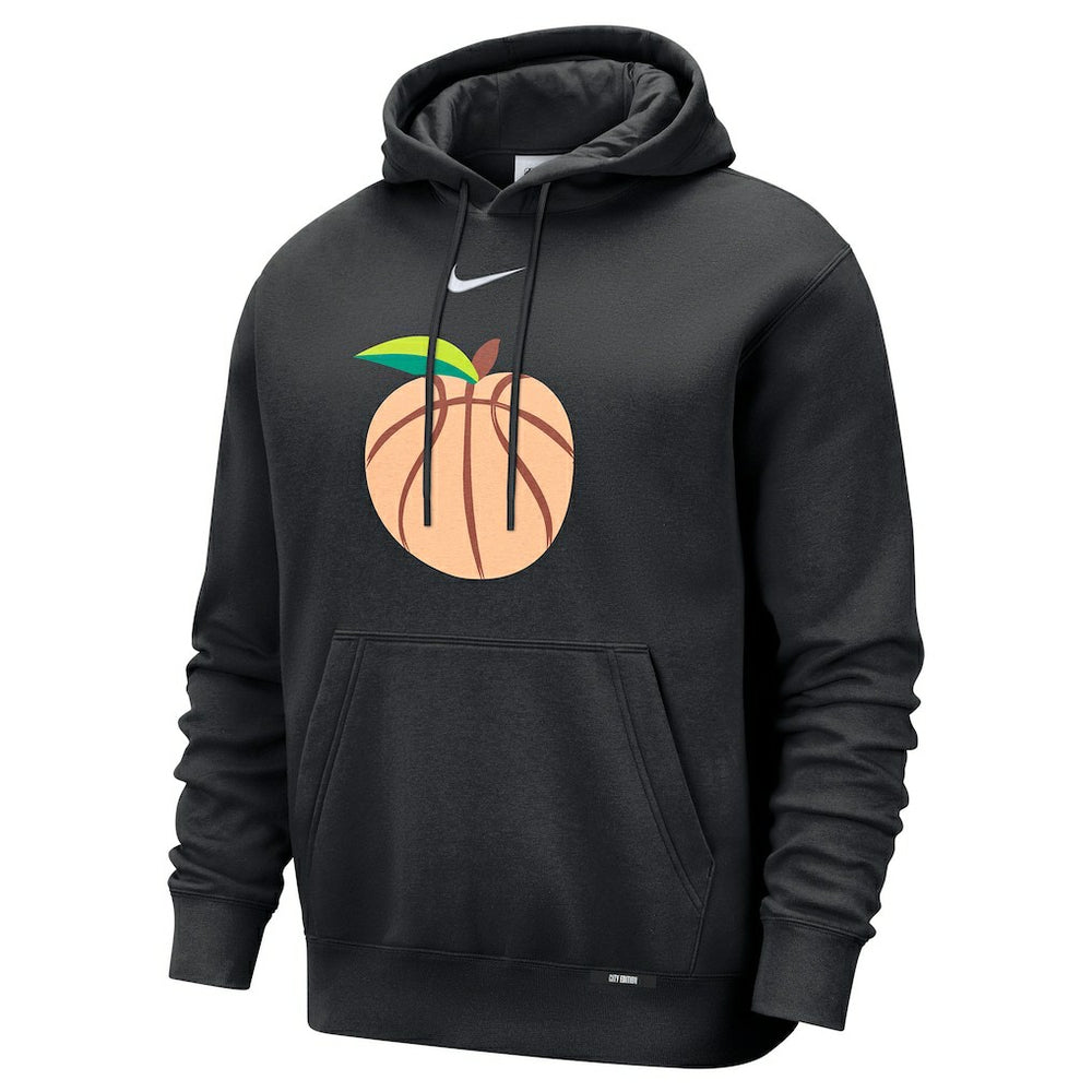 Atlanta Hawks 2025/26 City Edition Essential Logo Remix Hoodie - Black | Nike online