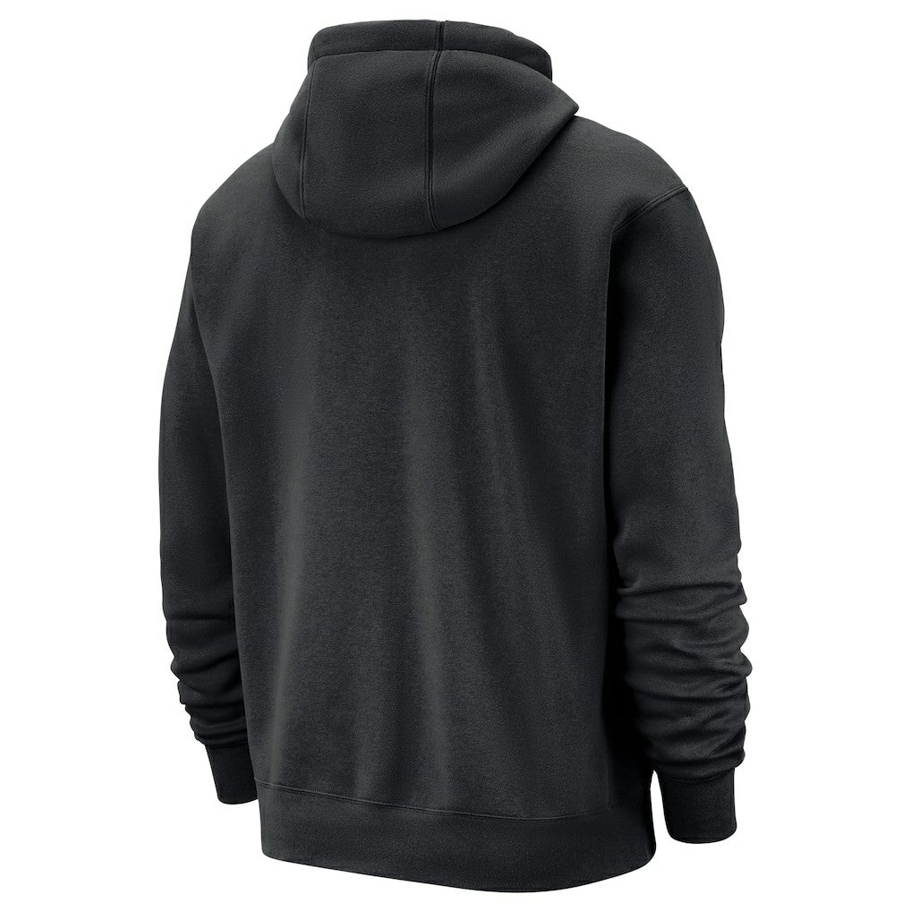 Brooklyn Nets 2025/26 City Edition Essential Logo Remix Hoodie - Black | Nike outlet