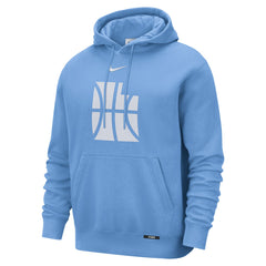 Utah Jazz 2025/26 City Edition Essential Logo Remix Hoodie - Blue | Nike for sale