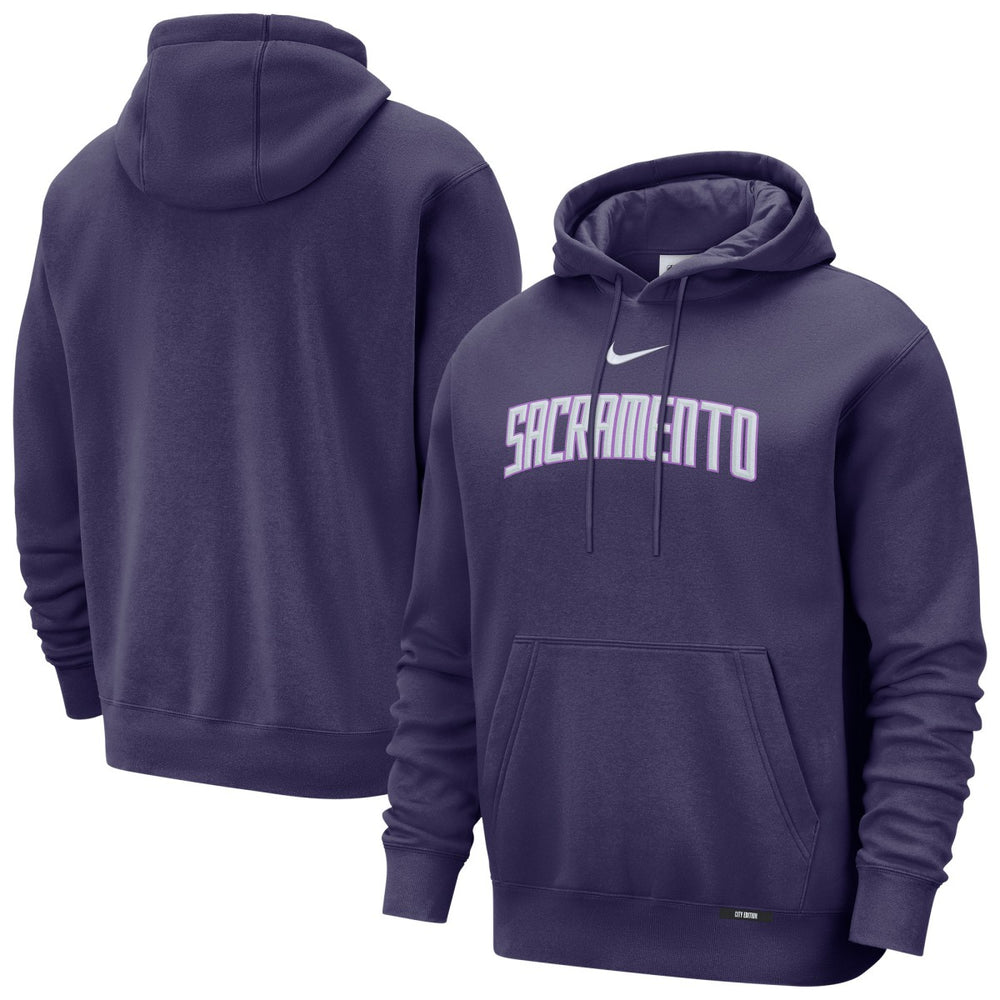 Sacramento Kings 2025/26 City Edition Essential Remix Club Hoodie - Purple | Nike sale