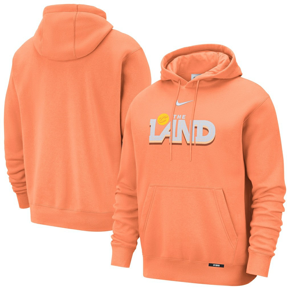 Cleveland Cavaliers 2025/26 City Edition Essential Remix Club Hoodie sale - Orange | Nike online