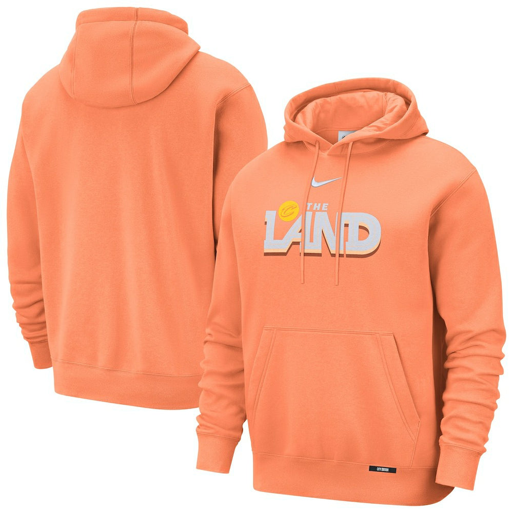 Cleveland Cavaliers 2025/26 City Edition Essential Remix Club Hoodie sale - Orange | Nike online