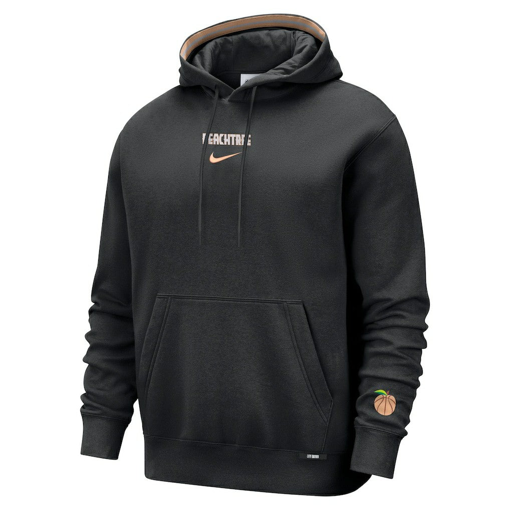 Atlanta Hawks 2025/26 City Edition Courtside Remix Premium Hoodie - Black | Nike for sale