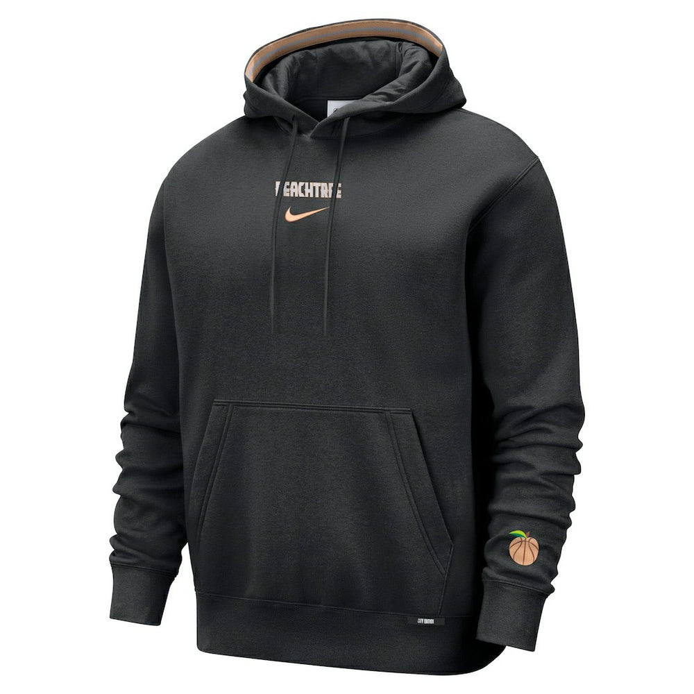 Atlanta Hawks 2025/26 City Edition Courtside Remix Premium Hoodie - Black | Nike for sale