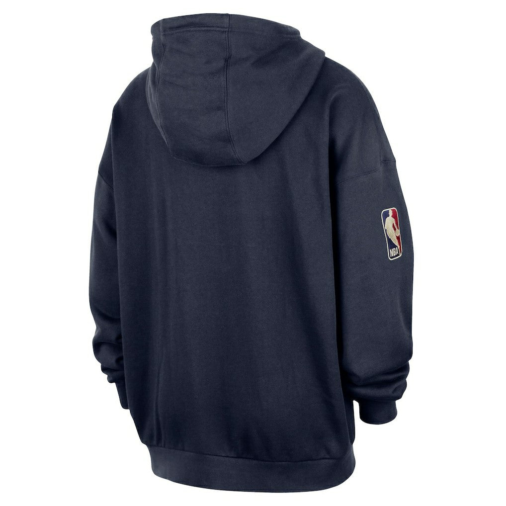 Cleveland Cavaliers Classic Edition Hardwood Classics Premium Club Heavyweight Fleece Hoodie sale - Navy | Nike discount