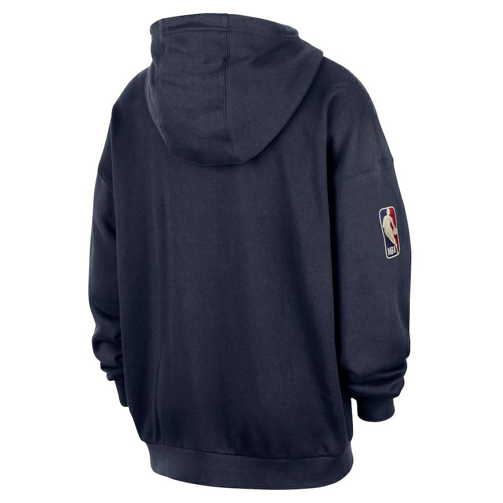 Cleveland Cavaliers Classic Edition Hardwood Classics Premium Club Heavyweight Fleece Hoodie sale - Navy | Nike discount