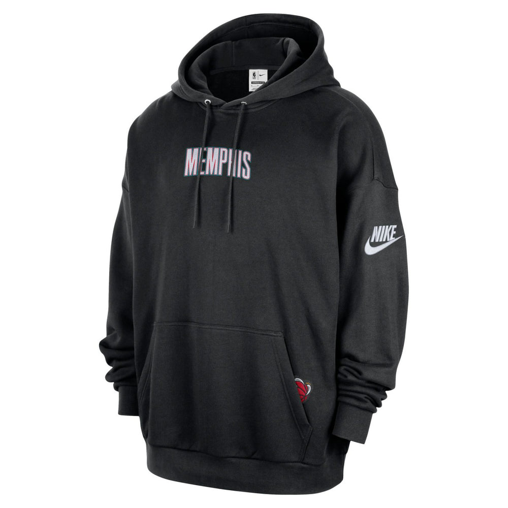 Memphis Grizzlies Classic Edition Hardwood Classics Premium Club Heavyweight Fleece Hoodie - Black | Nike cheap