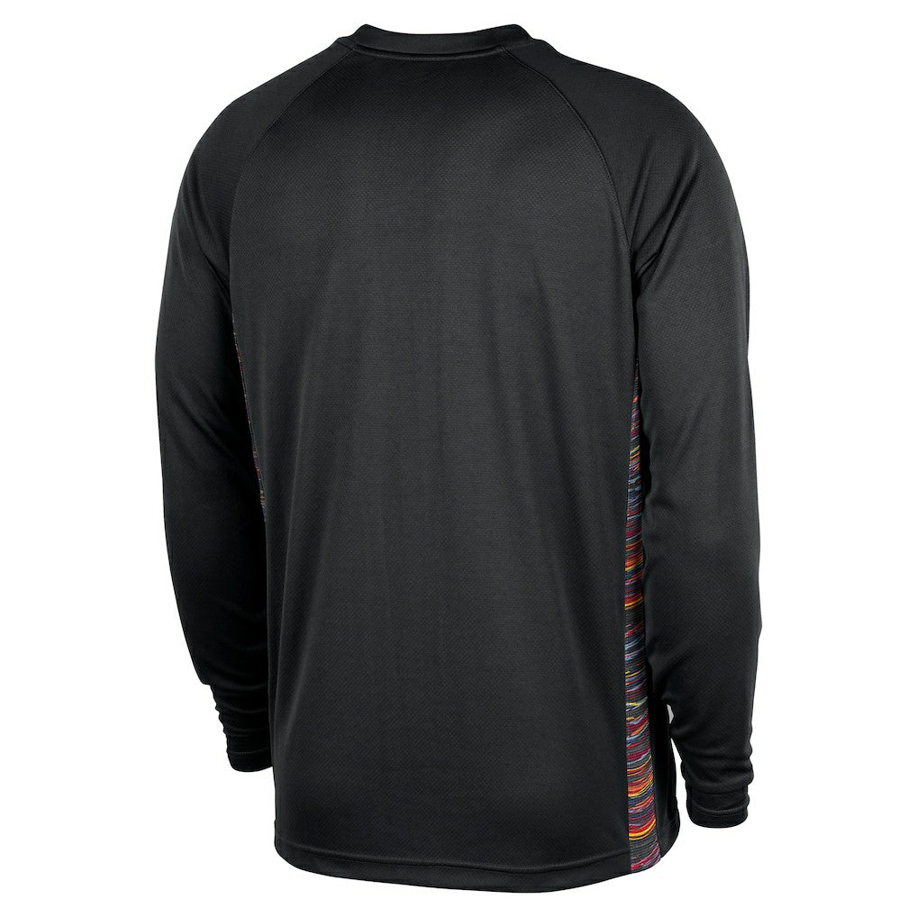 Brooklyn Nets 2025/26 City Edition Authentic Pregame Dri-FIT Long Sleeve Shooting T-Shirt - Black | Nike discount