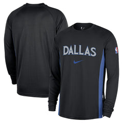 Dallas Mavericks 2025/26 City Edition Authentic Pregame Dri-FIT Long Sleeve Shooting T-Shirt sale - Black | Nike sale