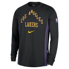 Los Angeles Lakers 2025/26 City Edition Authentic Pregame Dri-FIT Long Sleeve Shooting T-Shirt - Black | Nike outlet