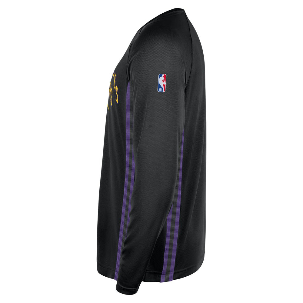 Los Angeles Lakers 2025/26 City Edition Authentic Pregame Dri-FIT Long Sleeve Shooting T-Shirt - Black | Nike outlet