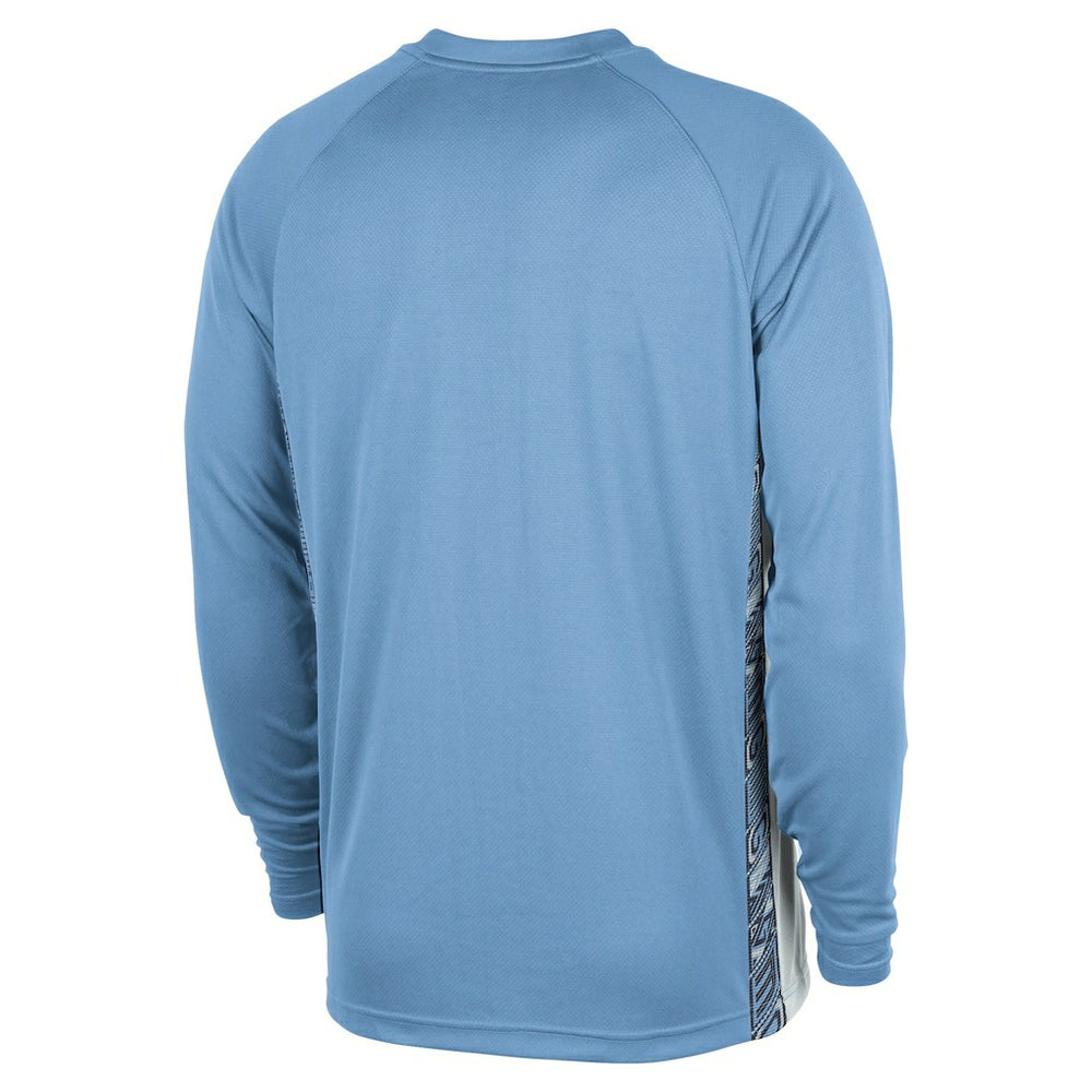 Memphis Grizzlies 2025/26 City Edition Authentic Pregame Dri-FIT Long Sleeve Shooting T-Shirt - Light Blue | Nike outlet
