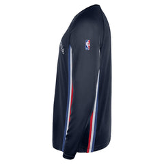 Philadelphia 76ers 2025/26 City Edition Authentic Pregame Dri-FIT Long Sleeve Shooting T-Shirt - Navy | Nike discount