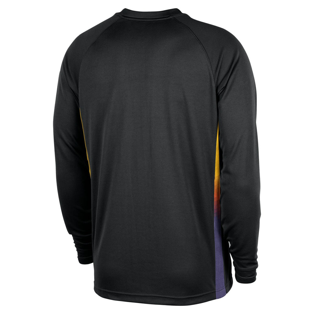 Phoenix Suns 2025/26 City Edition Authentic Pregame Dri-FIT Long Sleeve Shooting T-Shirt - Black | Nike on sale