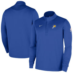 Indiana Pacers 2025/26 City Edition Remix Authentic Coaches Dri-FIT Half-Zip Top - Blue | Nike for sale