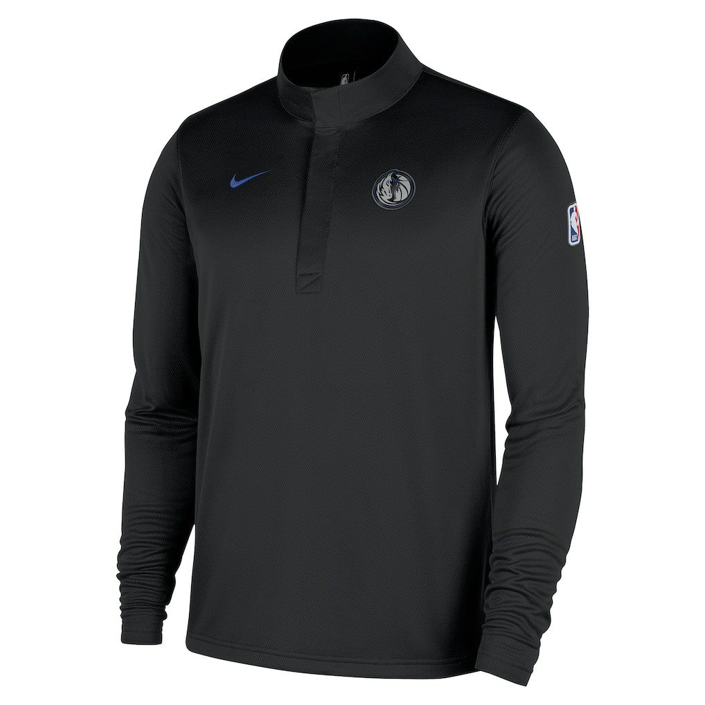 Dallas Mavericks 2025/26 City Edition Remix Authentic Coaches Dri-FIT Half-Zip Top sale - Black | Nike sale