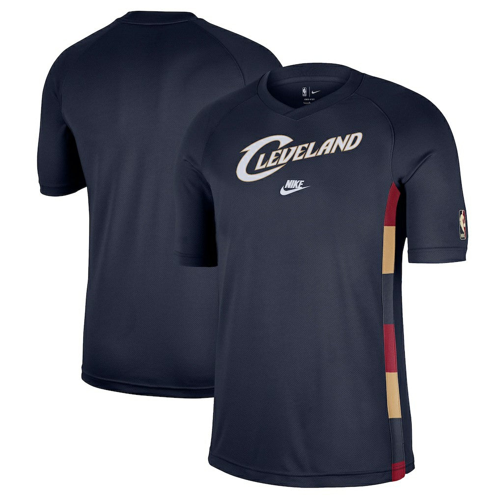 Cleveland Cavaliers Classic Edition Hardwood Classics Authentic Game Shooting T-Shirt sale - Navy | Nike outlet