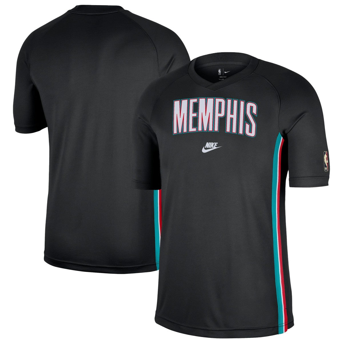Memphis Grizzlies Classic Edition Hardwood Classics Authentic Game Shooting Dri-FIT Raglan T-Shirt - Black | Nike sale