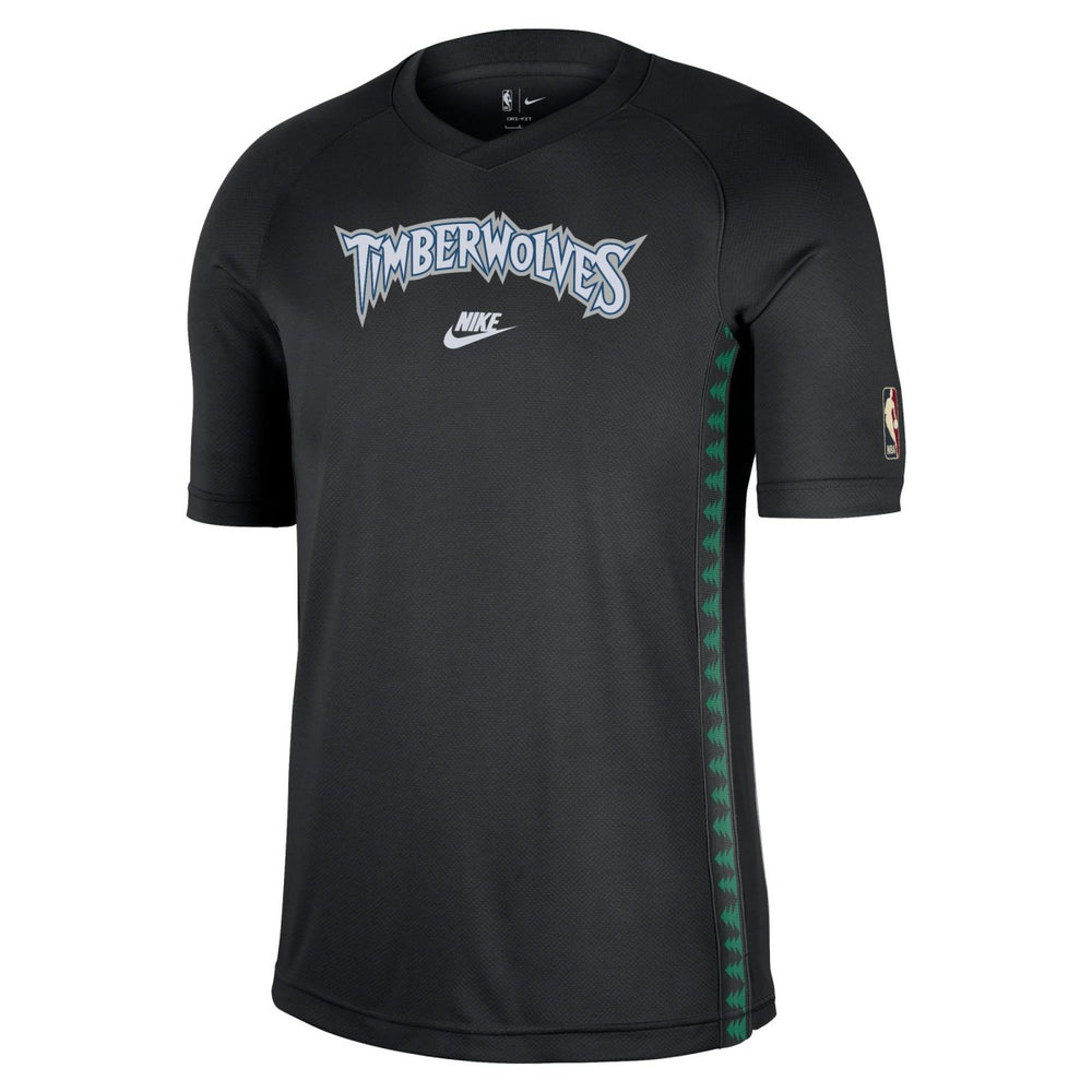 Minnesota Timberwolves Classic Edition Hardwood Classics Authentic Game Shooting T-Shirt - Black | Nike online