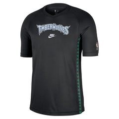 Minnesota Timberwolves Classic Edition Hardwood Classics Authentic Game Shooting T-Shirt - Black | Nike online