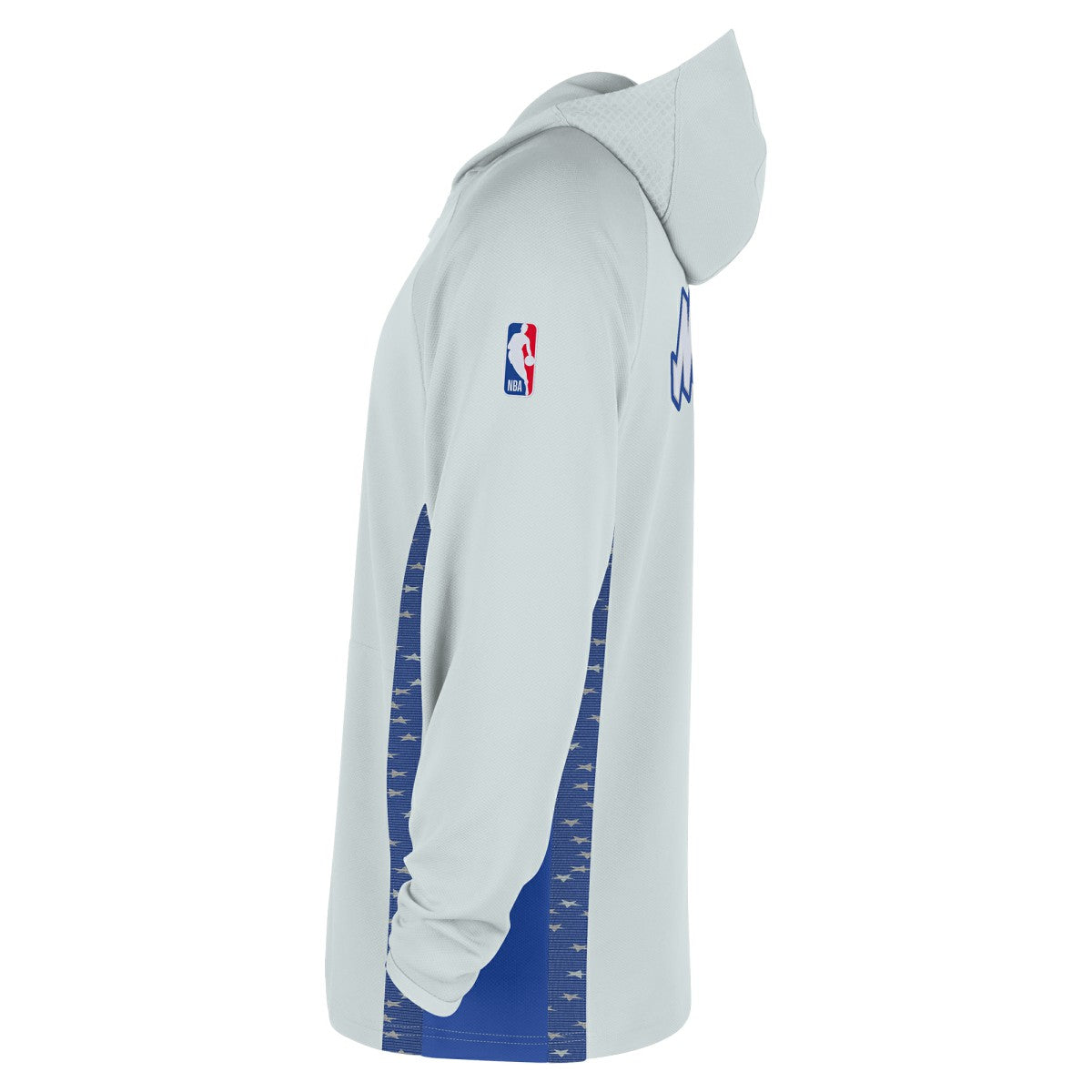 Orlando Magic 2025/26 City Edition Remix Authentic On-Court Quarter-Zip Dri-FIT Hooded Jacket - Silver | Nike for sale