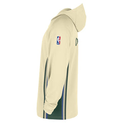 Milwaukee Bucks 2025/26 City Edition Remix Authentic On-Court Quarter-Zip Dri-FIT Hooded Jacket - White | Nike online