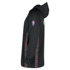 Brooklyn Nets 2025/26 City Edition Remix Authentic On-Court Quarter-Zip Dri-FIT Hooded Jacket - Black | Nike outlet