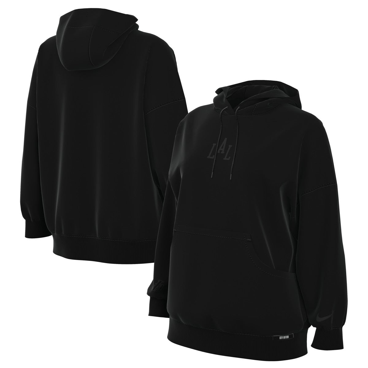 Los Angeles Lakers Women's 2025/26 City Edition Remix Premium Fleece Hoodie - Black | Nike sale