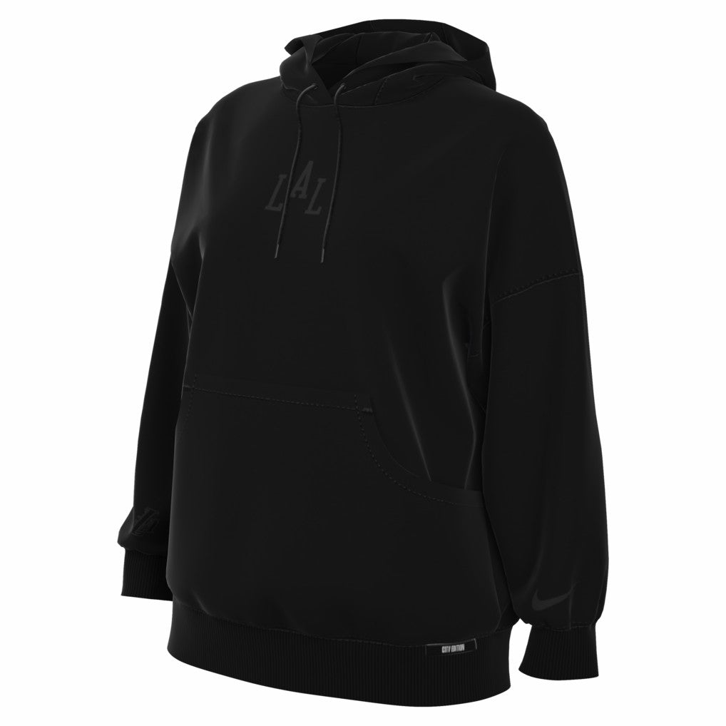 Los Angeles Lakers Women's 2025/26 City Edition Remix Premium Fleece Hoodie - Black | Nike sale