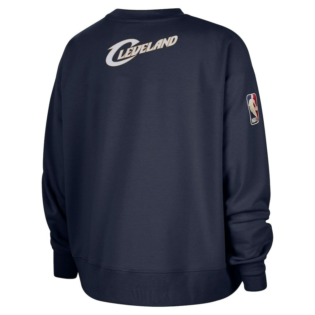 Cleveland Cavaliers Women's Classic Edition Hardwood Classics Premium Phoenix Fleece Sweatshirt sale - Navy | Nike for sale