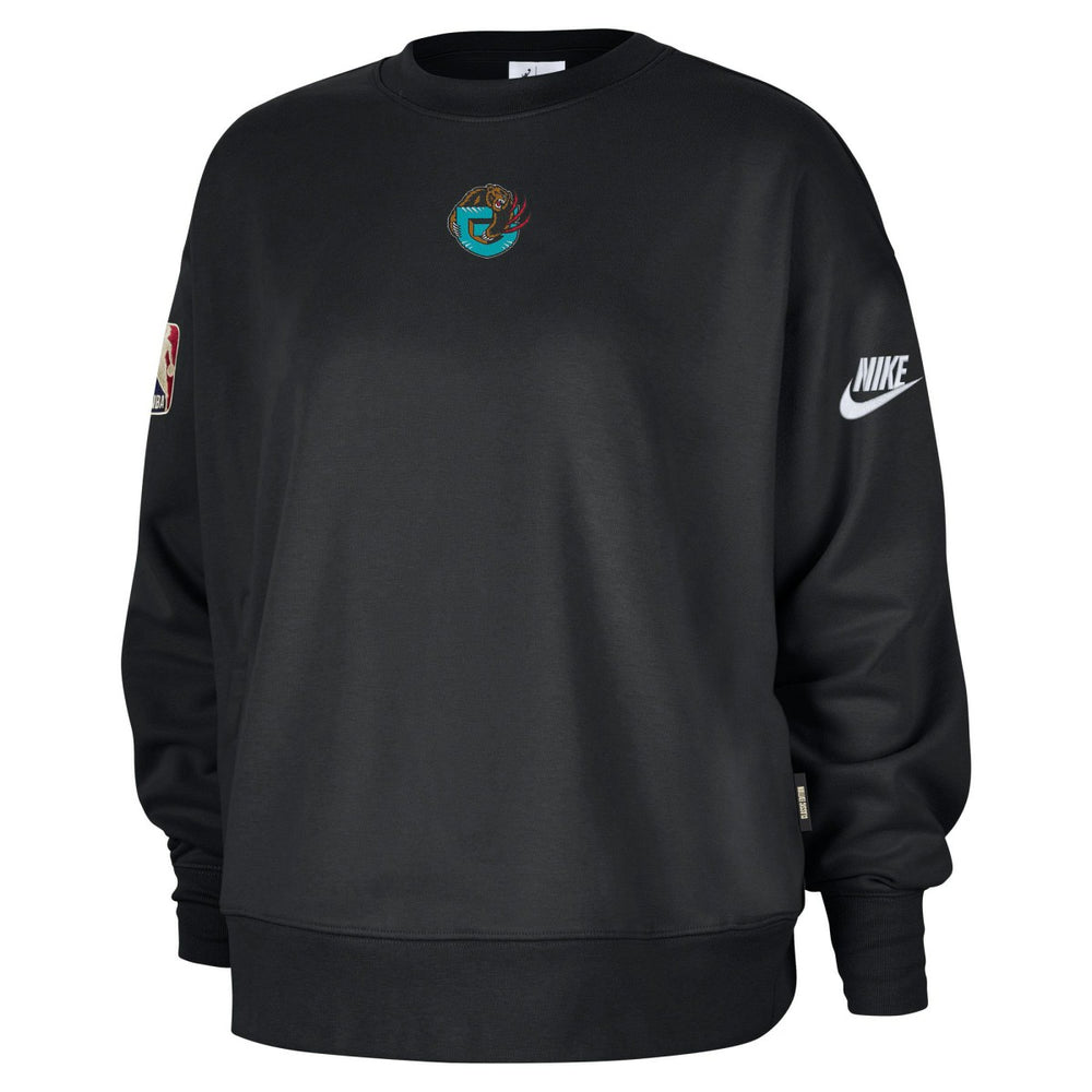Memphis Grizzlies Women's Classic Edition Hardwood Classics Premium Phoenix Fleece Sweatshirt - Black | Nike cheap