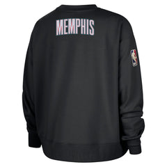 Memphis Grizzlies Women's Classic Edition Hardwood Classics Premium Phoenix Fleece Sweatshirt - Black | Nike cheap