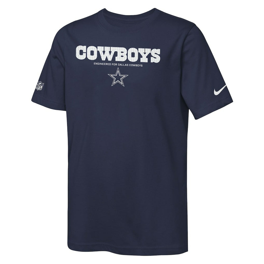 Dallas Cowboys Youth Sideline Team Issue T-Shirt - Navy | Nike outlet