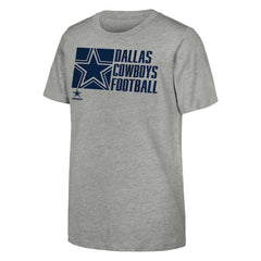 Dallas Cowboys Outerstuff Youth Post Game T-Shirt - Heather Gray online