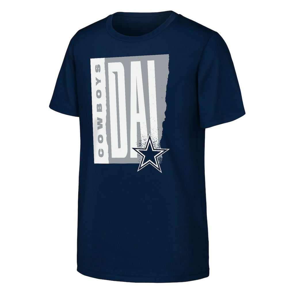 Dallas Cowboys Outerstuff Youth Tear It Up T-Shirt - Navy cheap