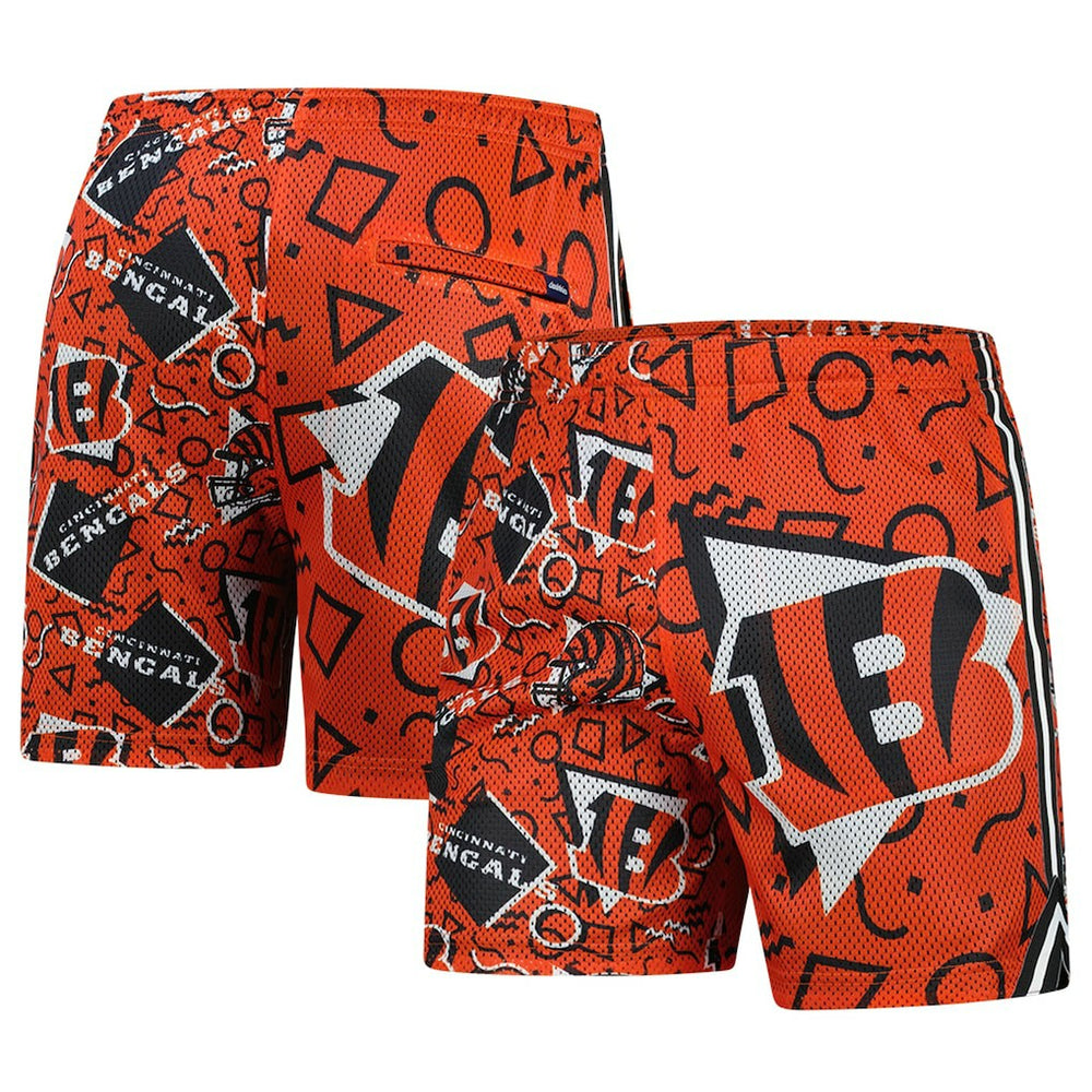Cincinnati Bengals Chubbies Mesh Shorts - Orange sale