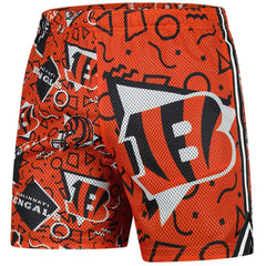 Cincinnati Bengals Chubbies Mesh Shorts - Orange sale