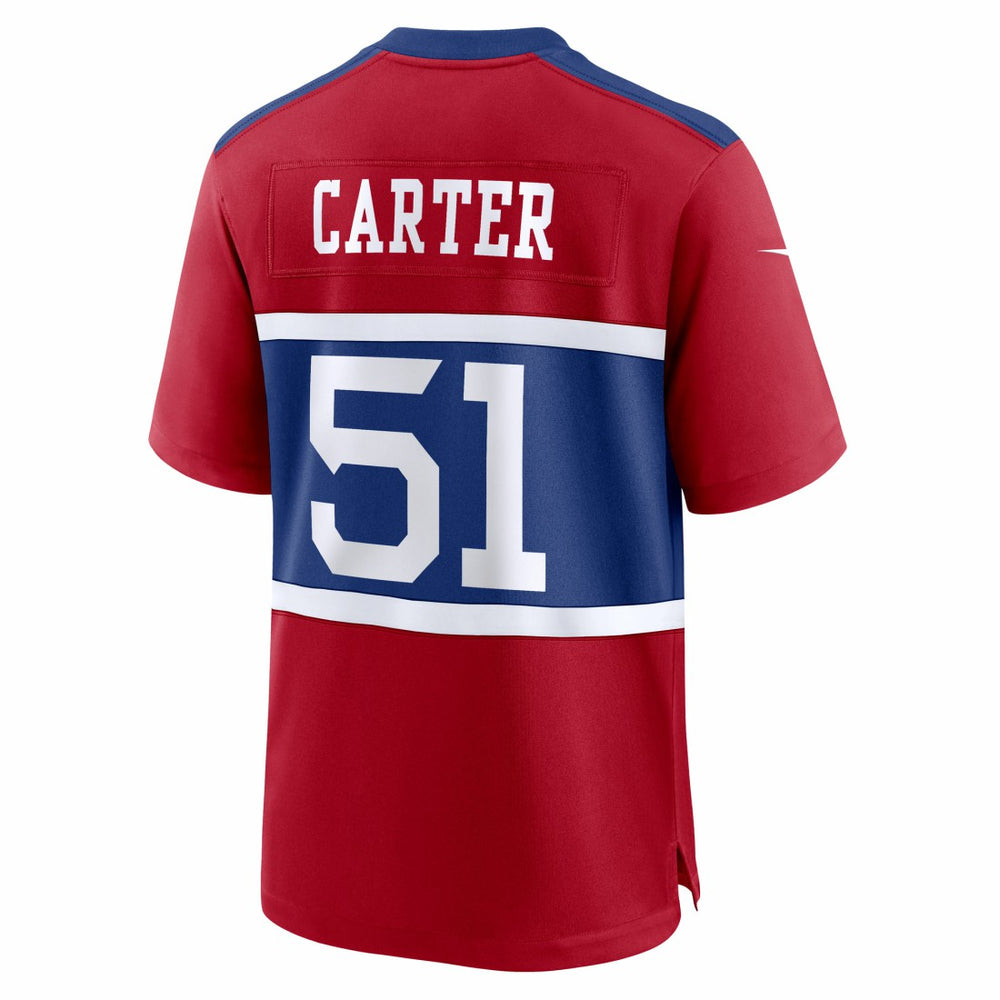 Abdul Carter New York Giants First Round Pick Alternate Game Jersey - Red | Nike online