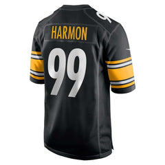 Derrick Harmon Pittsburgh Steelers 2025 NFL Draft First Round Pick Game Jersey - Black | Nike cheap