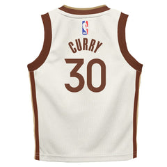 Stephen Curry Golden State Warriors Preschool 2025/26 City Edition Swingman Jersey sale - Tan | Nike for sale